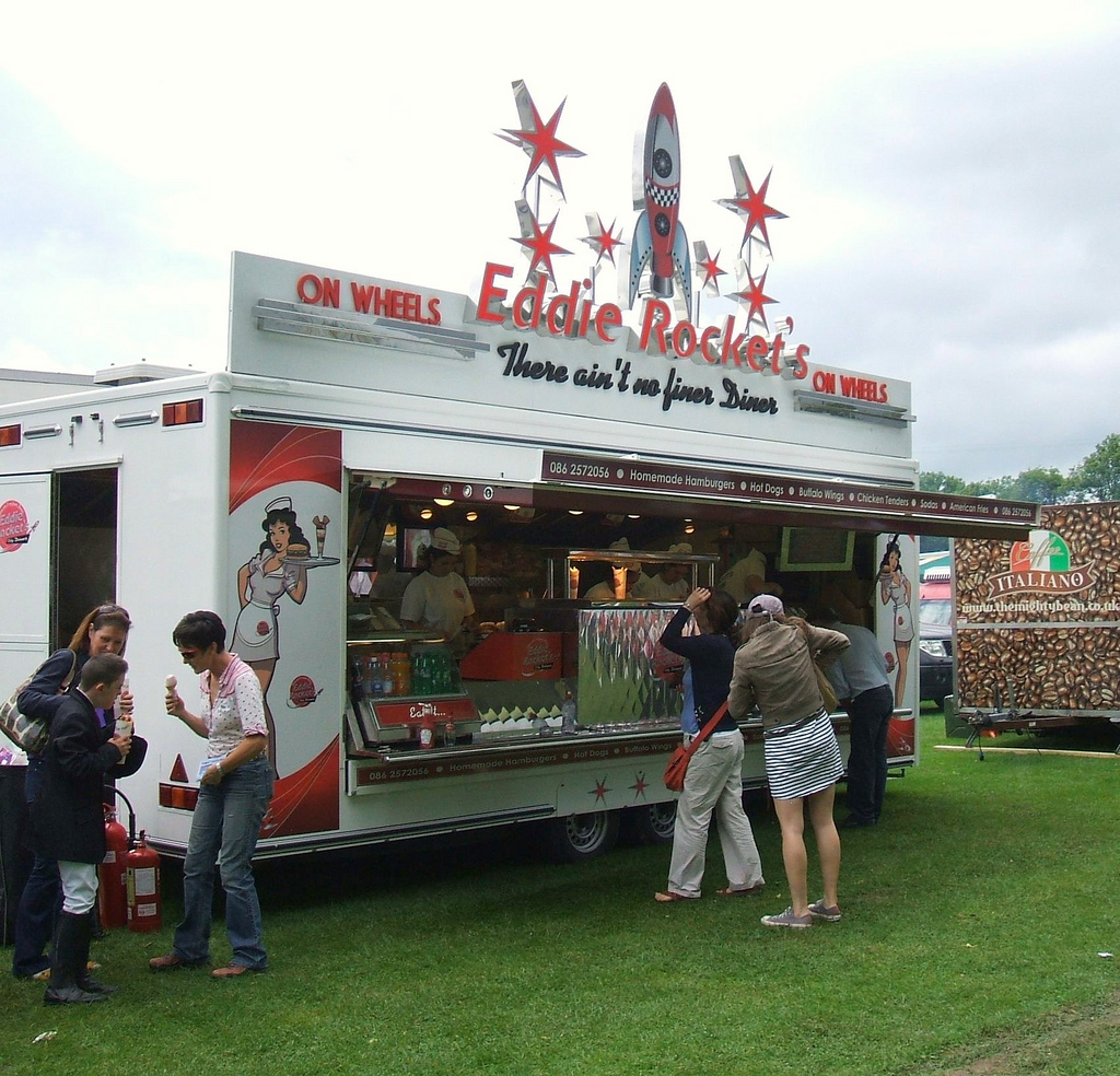 Eddie Rocket'sFood Truck | Farrell Mobile Catering Units